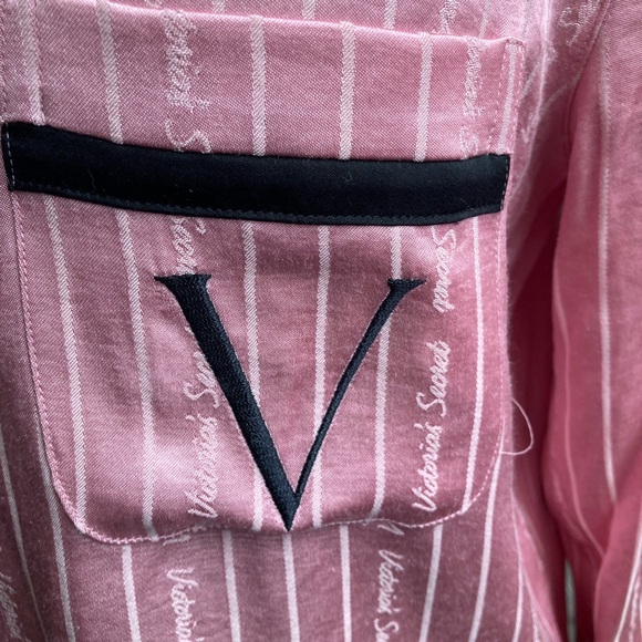 Victoria’s Secret Satin Stipe PJ’s, Sz M - Picture 6 of 8